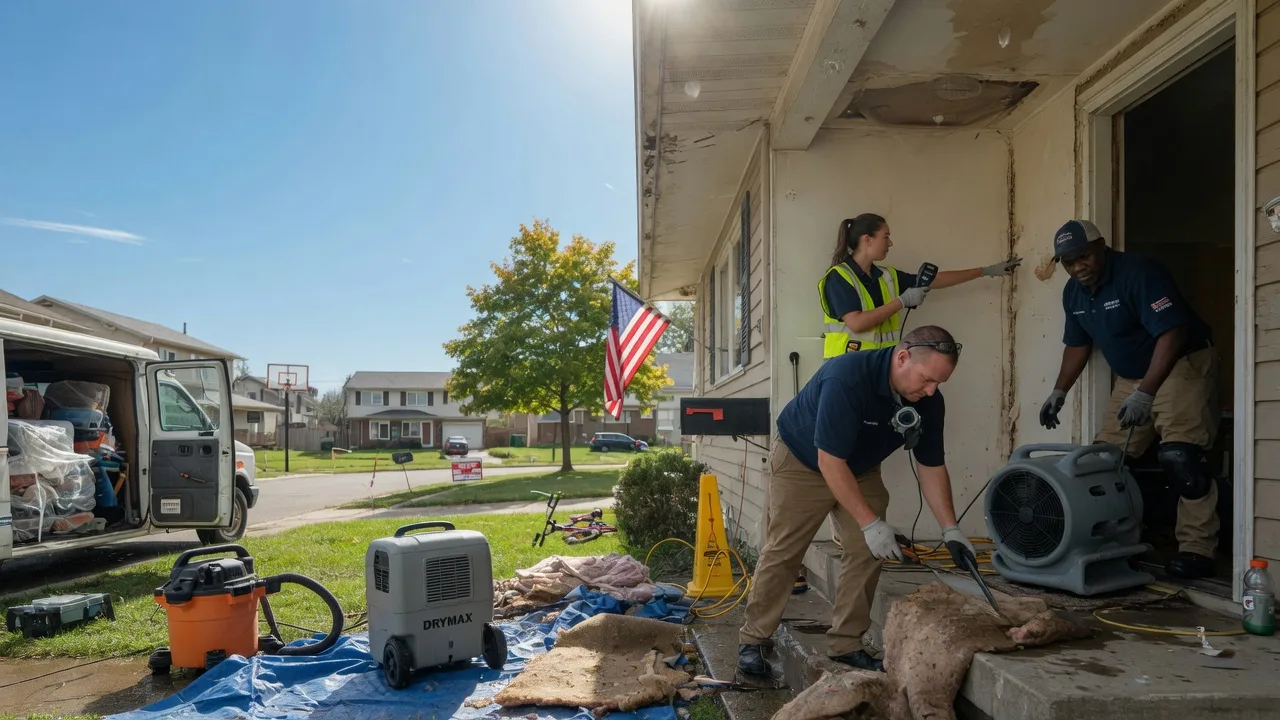 Water Damage Restoration in Yorktown, IN near me